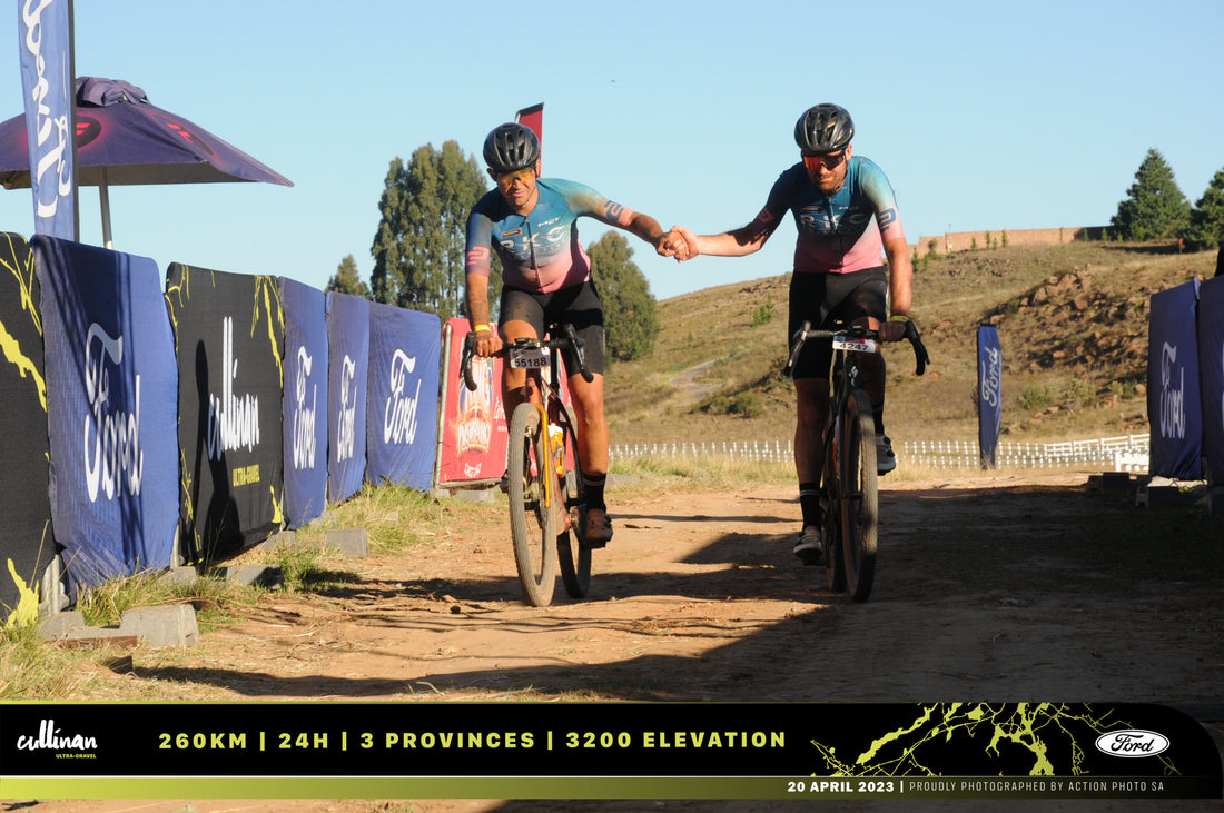 Triumph in the Toughest Gravel Race - The Story of Kent Main and Keanan Roodt